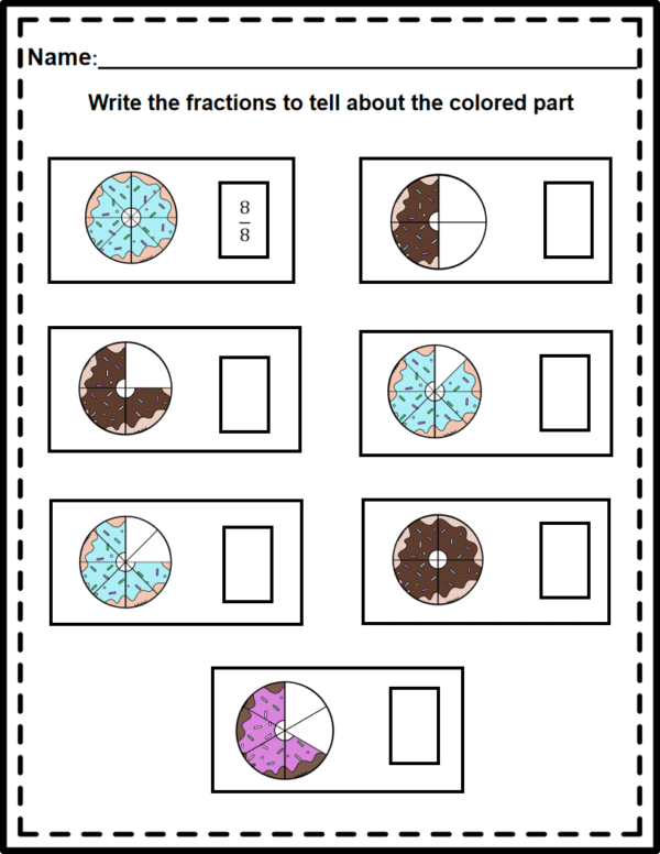 Understanding Fractions For Grade IIc